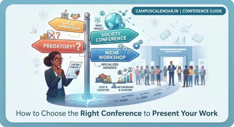 How to Choose the Right Conference to Present Your Work